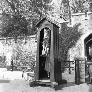 When the Sentry is Away, 2nd June 1955 Print