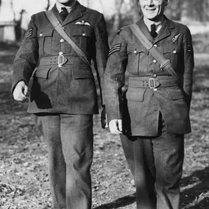 The Sergeant pilot and Sergeant observer of the Royal Air Force who brought back The Sergeant pilot and Sergeant observer of the Royal Air Force who brought back