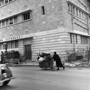 A series of pictures on the conflict in Palestine. Circa 1948 A series of pictures on the conflict in Palestine. Circa 1948