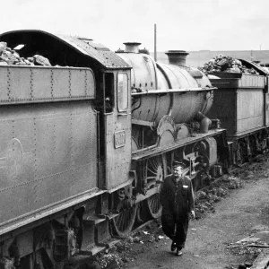 Kings Class Locomotives at Stafford Road Depot Print, September 1962 Kings Class Locomotives at Stafford Road Depot Print, September 1962