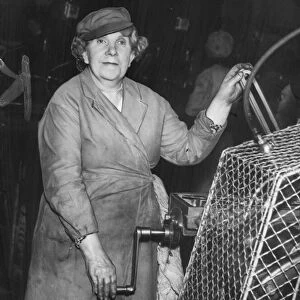 Seventy two year old factory worker Mrs Slim of 283 Queens road, Londonderry, Smethwick