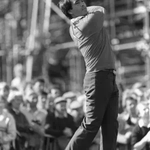 Sevvy Ballesteros in action during the Ryder Cup September 1985 Sevvy Ballesteros in action during the Ryder Cup September 1985