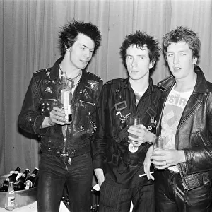 The Sex Pistols. 10th March 1977. London... They are back again -