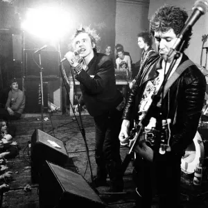 The Sex Pistols in Eindhoven, Holland. Johnny Rotten, Sid Vicious, Paul and Steve Jones The Sex Pistols in Eindhoven, Holland. Johnny Rotten, Sid Vicious, Paul and Steve Jones