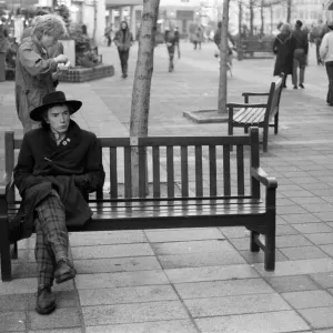 The Sex Pistols in Eindhoven, Holland. Johnny Rotten (John Lydon). 11th December 1977 The Sex Pistols in Eindhoven, Holland. Johnny Rotten (John Lydon). 11th December 1977
