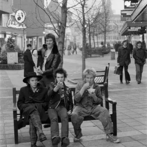 The Sex Pistols in Eindhoven, Holland. Johnny Rotten, Sid Vicious, Steve Jones, Paul Cook The Sex Pistols in Eindhoven, Holland. Johnny Rotten, Sid Vicious, Steve Jones, Paul Cook