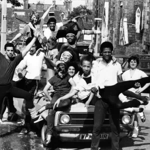 Shades of fame - as a group of Liverpool youngsters go through some dance routines during Shades of fame - as a group of Liverpool youngsters go through some dance routines during