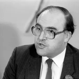 Shadow Chancellor John Smith Labour MP. February 1987 Shadow Chancellor John Smith Labour MP. February 1987