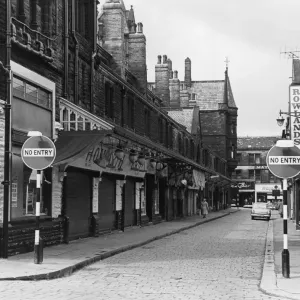 Shambles Lane Print - Huddersfield Street Scene, 1965 Shambles Lane Print - Huddersfield Street Scene, 1965