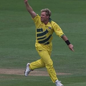 Shane Warne Cricket World Cup Final 1999 June 1999 Shane Warne of Australia