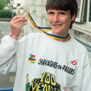 Sharon Gayter who was a member of the British Silver Medal winning team at the European Sharon Gayter who was a member of the British Silver Medal winning team at the European