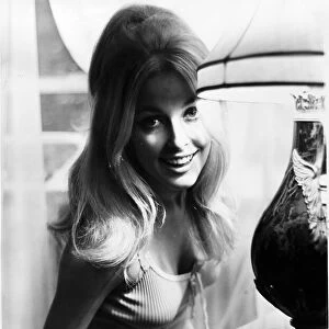 Sharon Tate (22) September 1965 American actress who landed a role in the MGM