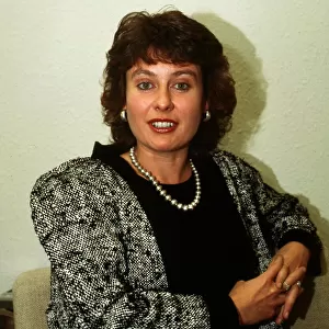 Sheena McDonald Scottish television presenter October 1984
