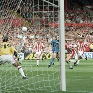Sheffield United 2 - 1 Manchester United Premier League match at Bramall Lane, Sheffield Sheffield United 2 - 1 Manchester United Premier League match at Bramall Lane, Sheffield