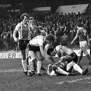 Sheffield United 2 v. Millwall 1. Division Three Football. March 1981 MF02-09-012