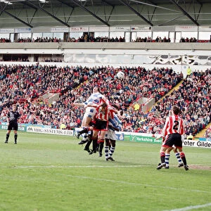 Sheffield United v Reading, final score 2-0 to Sheffield United. League Division 1