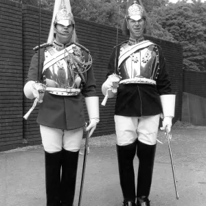 Sheffield Wednesday manager Jack Charlton joins the Household Cavalry for the day in July Sheffield Wednesday manager Jack Charlton joins the Household Cavalry for the day in July
