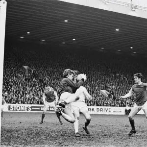 Sheffield Wednesday v Leeds United FA Cup Print 4th January 1969