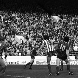 Sheffield Wednesday v. Leicester City. October 1984 MF18-05-051 The final score was a