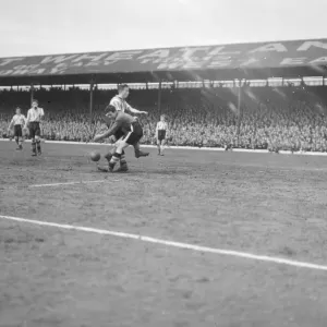 Sheffield Weds v Brentford 1952 Print