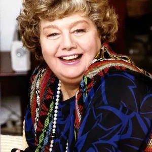 Shelly Winters in New York Apartment Print 1989