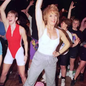 Sherrie Hewson helping the ladies of Butlins Holiday Camp in Bognor get fit Sherrie Hewson helping the ladies of Butlins Holiday Camp in Bognor get fit