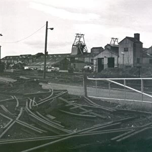 Shilbottle Colliery in March 1977