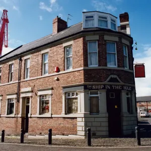 Ship in the Hole pub Print, Wallsend, Tyne and Wear