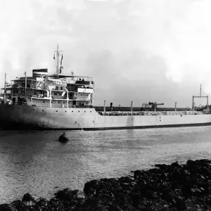 Ship motor ore carrier 1, 500-tons Prospector built by R and W Hawthorn Leslie and Co Ltd Ship motor ore carrier 1, 500-tons Prospector built by R and W Hawthorn Leslie and Co Ltd