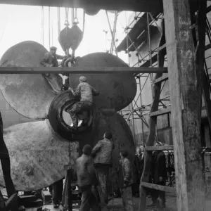 R.M.S. Queen Mary Propeller Replacement Print