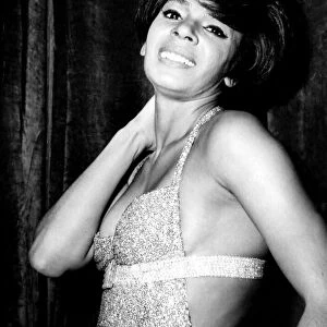 Shirley Bassey pictured after her performance at the Capitol Theatre, Cardiff