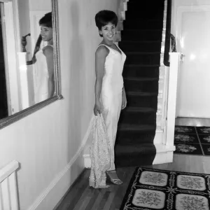Shirley Bassey in Dior Style Jacket, 1962 Vintage Print
