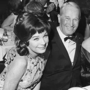 Shirley MacLaine and Maurice Chevalier Print at Paris Lido Nightclub, 1967