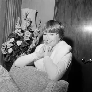 Shirley MacLaine at Claridges Hotel, London Print 1960
