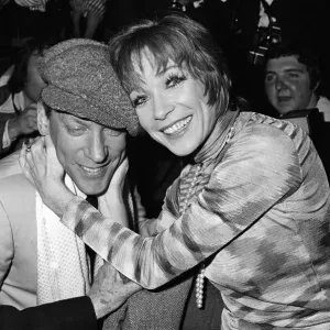 Shirley MacLaine at the White Elephant club in Westminster for a party to celebrate her Shirley MacLaine at the White Elephant club in Westminster for a party to celebrate her