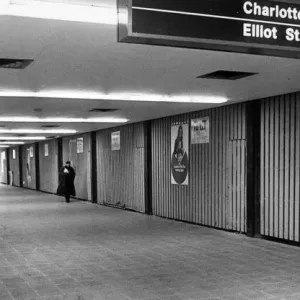 Charlotte Way Shop Spaces Print 1971