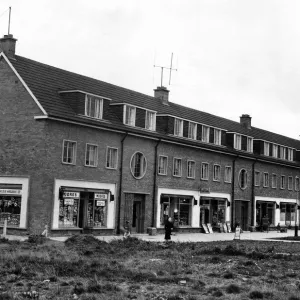 Shops at Howlbeck Road, Guisborough Print - 1st October 1954