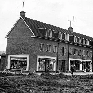 Shops at Howlbeck Road, Guisborough. 1st October 1954