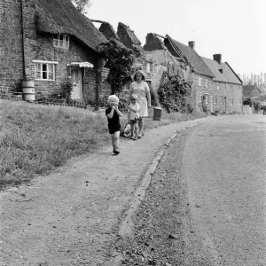 Shutford Village, Oxfordshire. 14th July 1969 Shutford Village, Oxfordshire. 14th July 1969