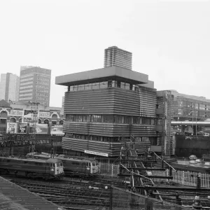 Signal Box, New Street Station, Birmingham, 3rd October 1983