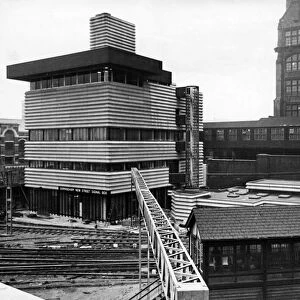 Signal Box, New Street Station, Birmingham, 4th January 1966