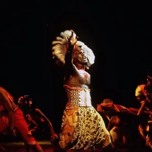 Simba (Roger Wright ) performing October 1999 in Disney Simba (Roger Wright ) performing October 1999 in Disney