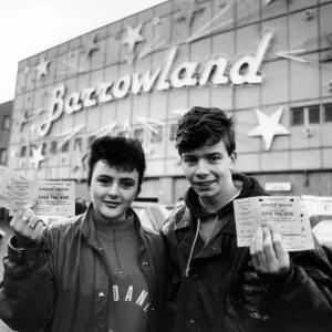 Simple Minds at Barrowland Ballroom 1987 Print