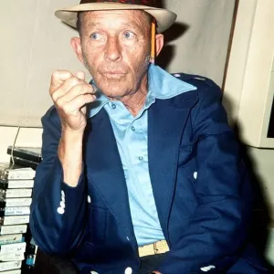 Singer and actor Bing Crosby July 1975