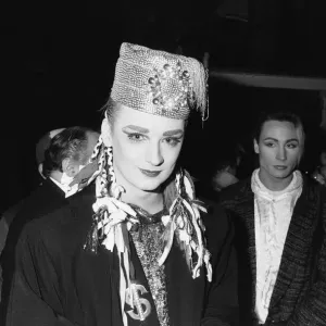 Boy George at Wembley Print - 22nd December 1984