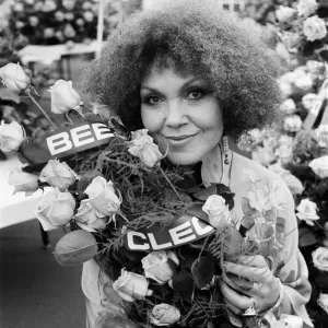 Cleo Laine at Chelsea Flower Show Print, 18th May 1981