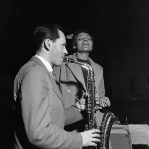 Print of Cleo Laine with Johnny Dankworth, 19th March 1958