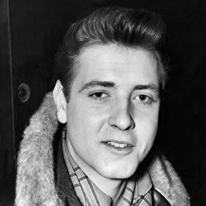 Singer Eddie Cochran pictured 11th February 1960. Eddie will be appearing in an upcoming