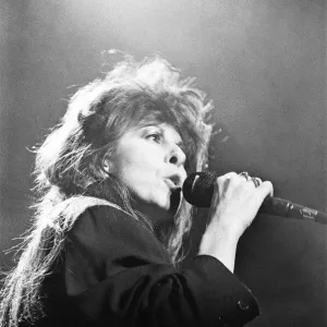 Singer Elkie Brooks seen here performing on stage at Leas Cliff Hall, Folkestone Singer Elkie Brooks seen here performing on stage at Leas Cliff Hall, Folkestone