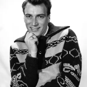 Singer Frank Ifield seen here posing for the Reveille newspaper for a fashion feature Singer Frank Ifield seen here posing for the Reveille newspaper for a fashion feature